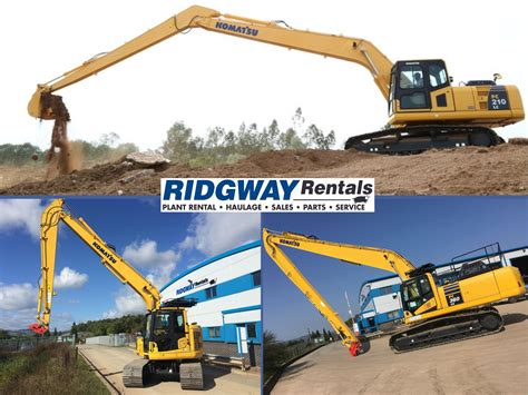 what is the reach of a mini excavator|long reach excavator near me.